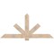 Ekena Millwork Kennewick Smooth Timber Gable Bracket, Douglas Fir, 72"W x 33"H x 1 1/2"D x 5 1/2"F, 11/12 Pitch GBW072X33X0206KEN00SDF - alternate 1